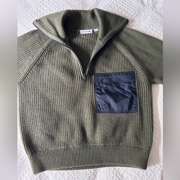 LACOSTE wool sweater// NEW-NEVER WORN - Picture 9 of 9